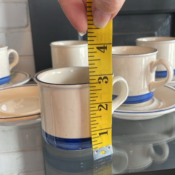 Cutest 5 piece Vintage Cottagecore cup and saucer set … - Picture 5 of 7